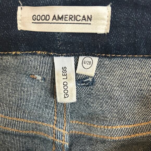Good American Jeans Denim Slim Fit Size 6 28 Good Legs - Picture 6 of 8